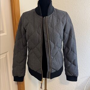 Eddie Bauer quilted down filled Bomber